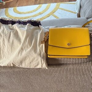 Tory Burch Vibrant Yellow Crossbody Bag